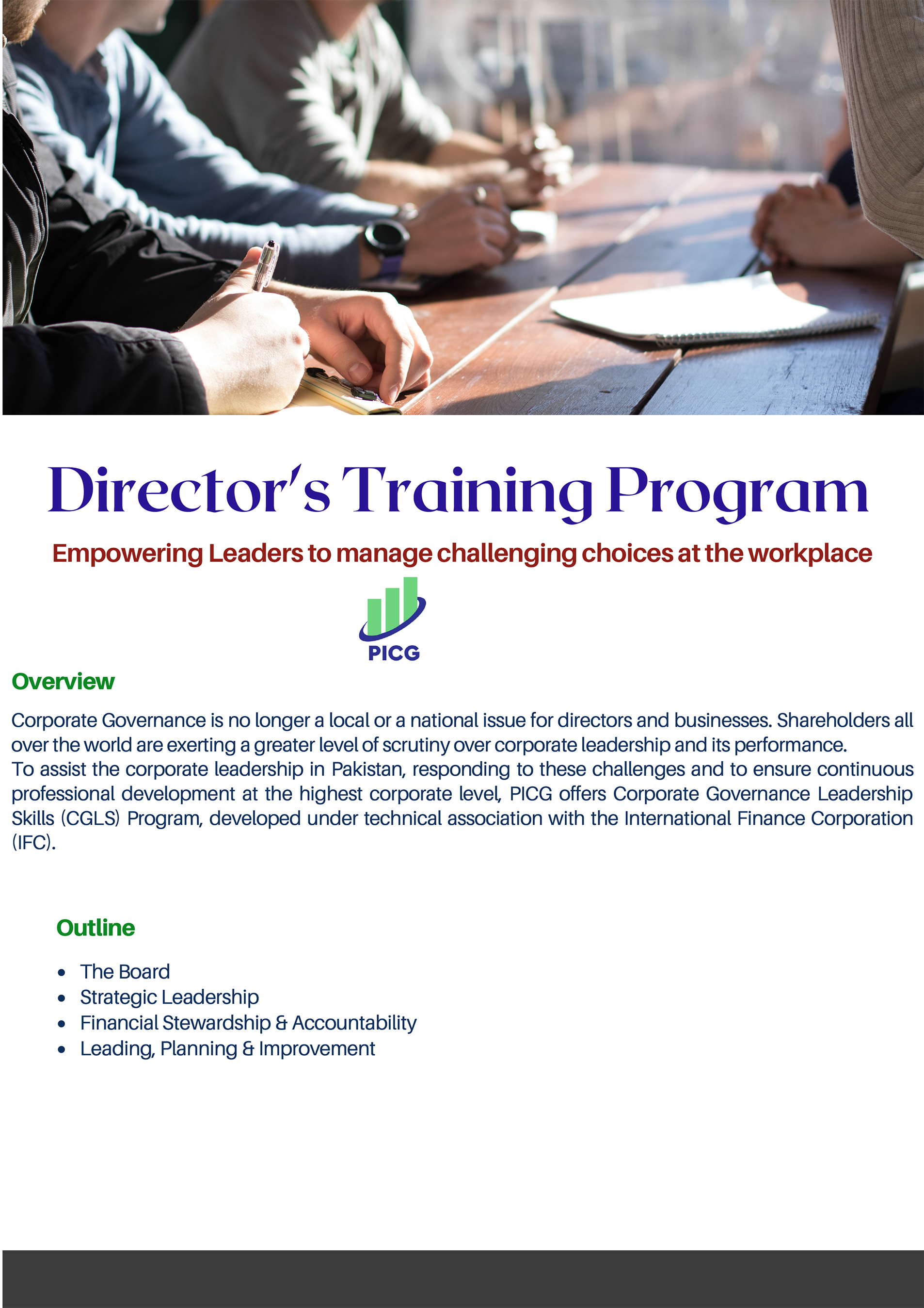 Director's Training Program