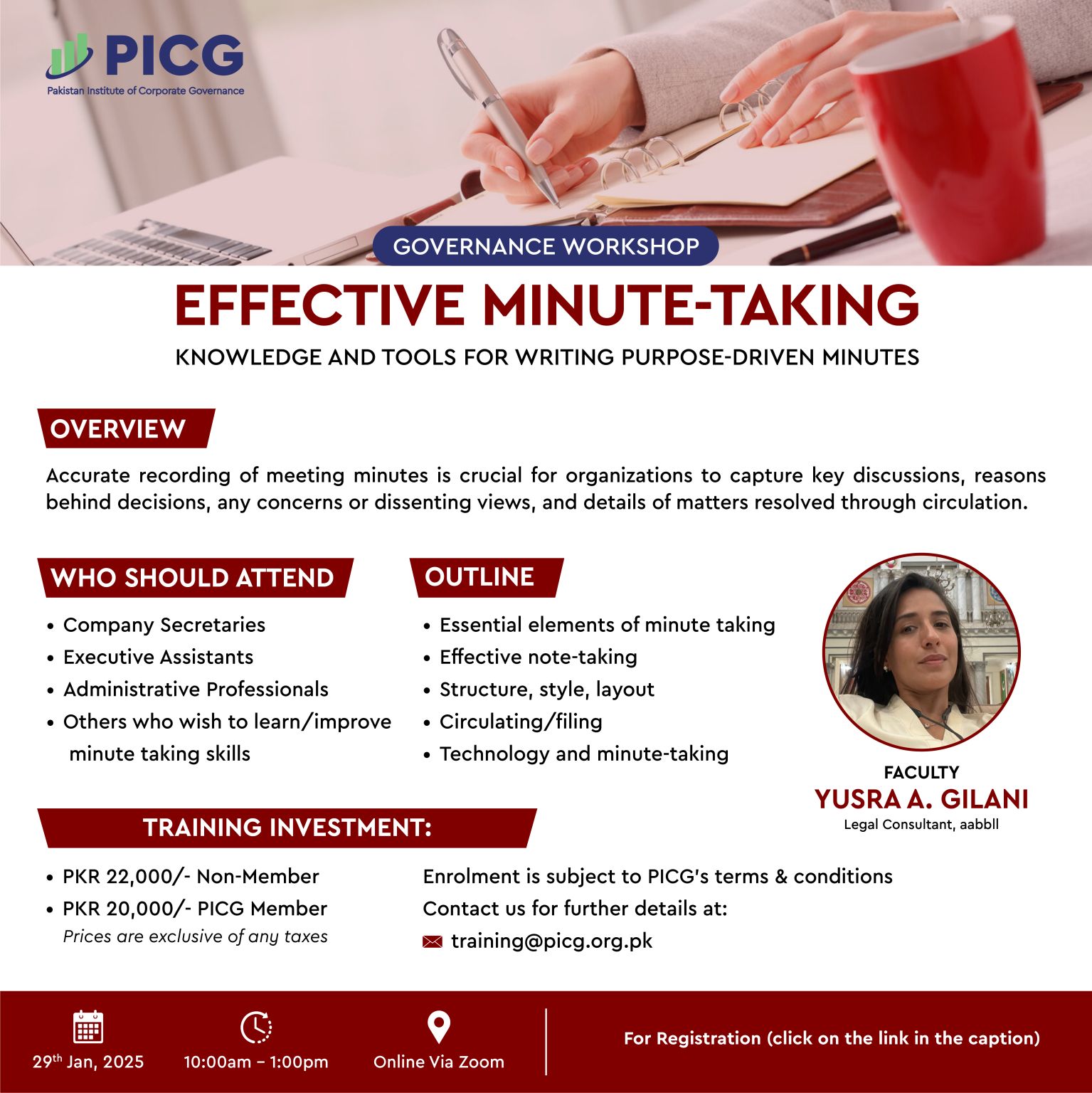 Effective Minute-Taking 