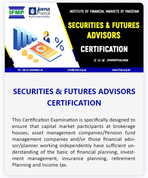 Securities & Futures Advisors Certification