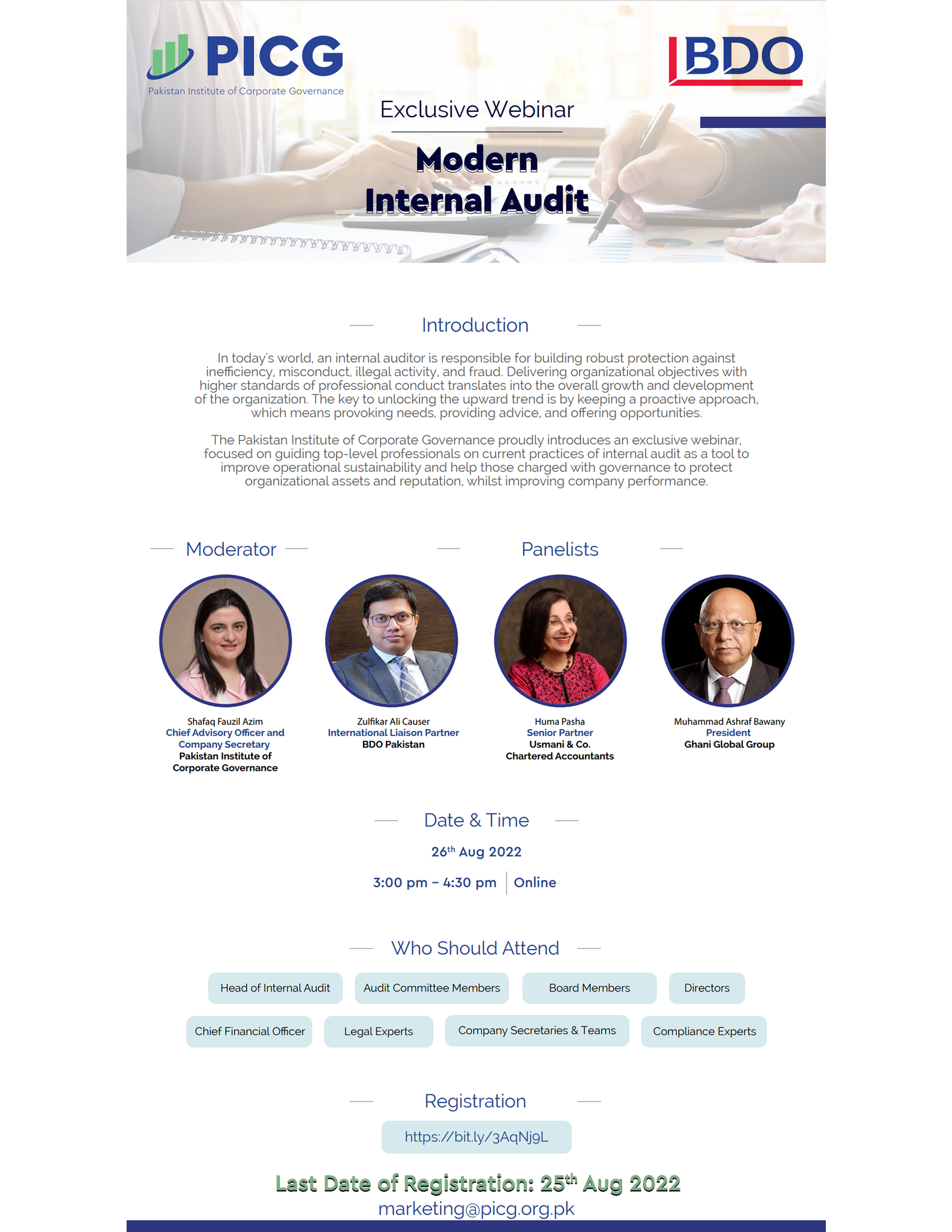 Exclusive Webinar: Modern Internal Audit