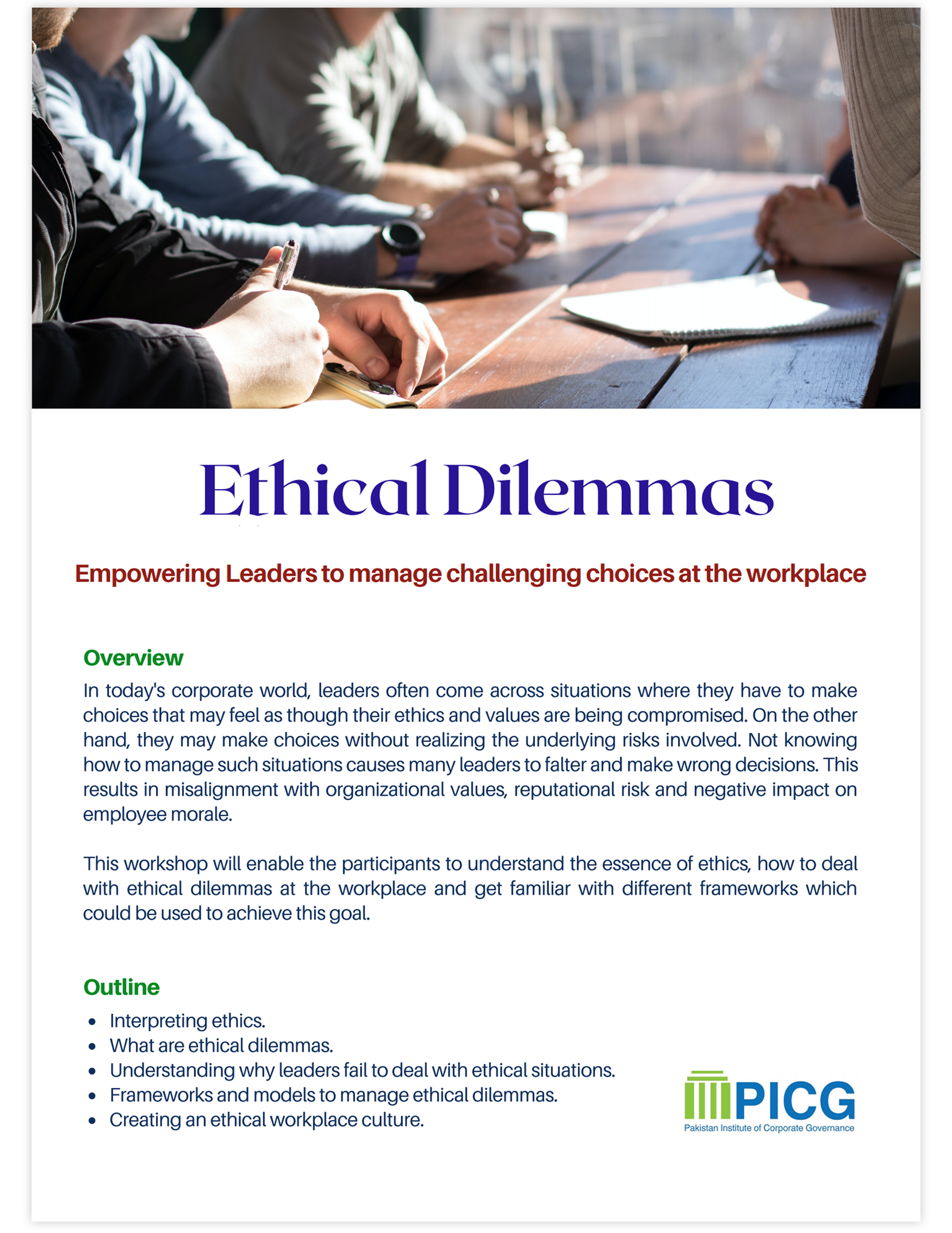 Ethical Dilemmas In the Workplace