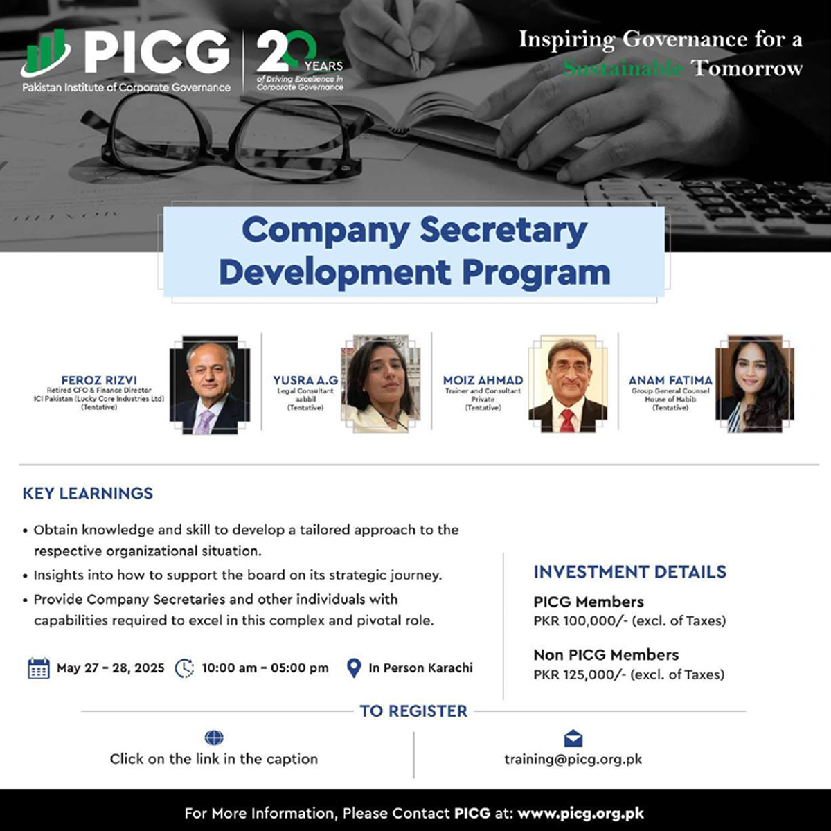 Company Secretary Development Program
