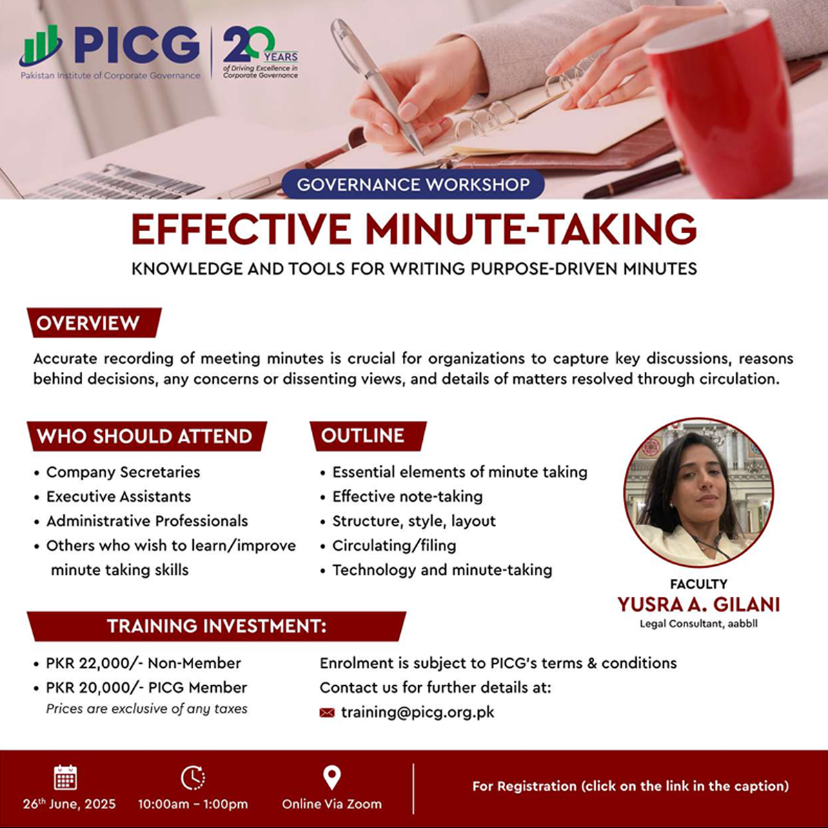 Effective Minute -Taking 