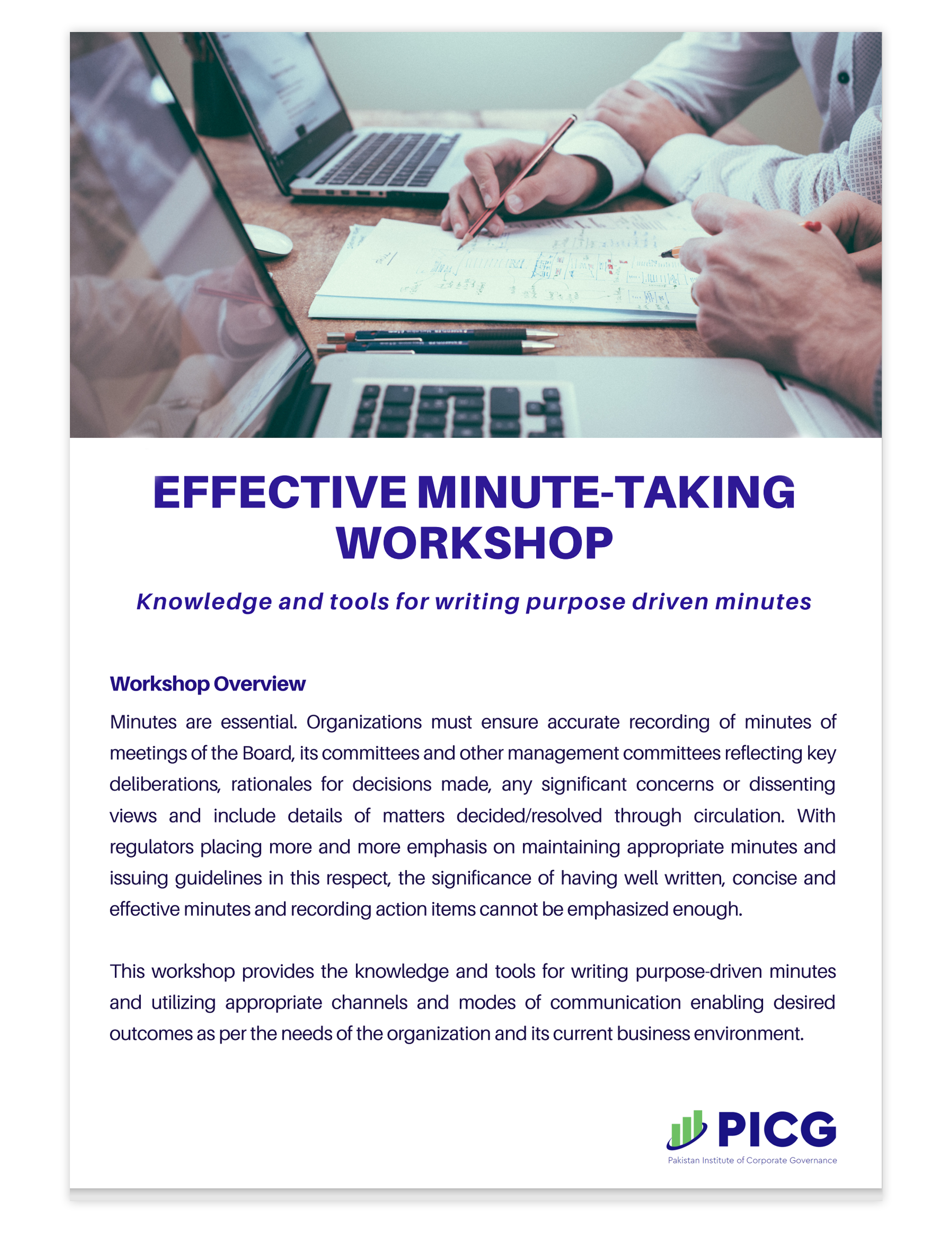 Effective Minute Taking