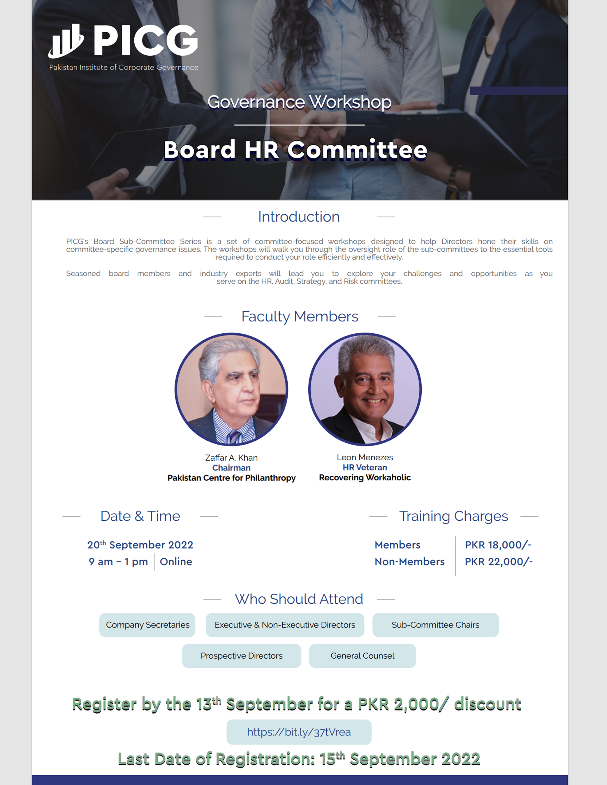 The PICG Presents Board HR Committee