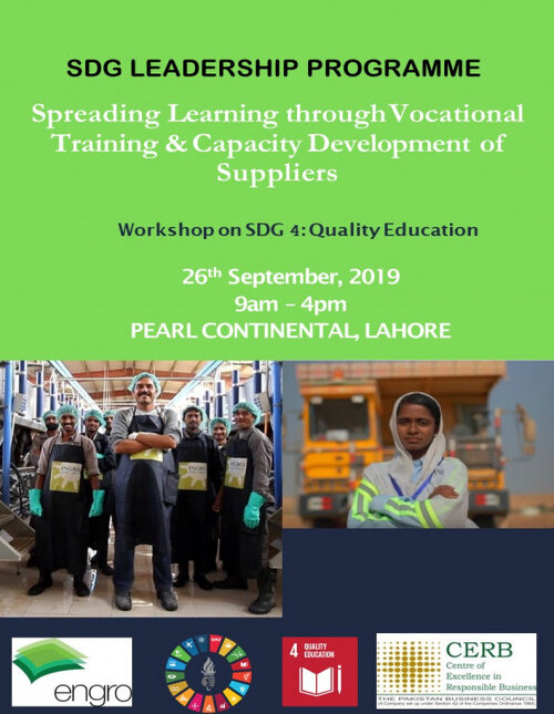 SDG Leadership Programme 4: Quality Education 