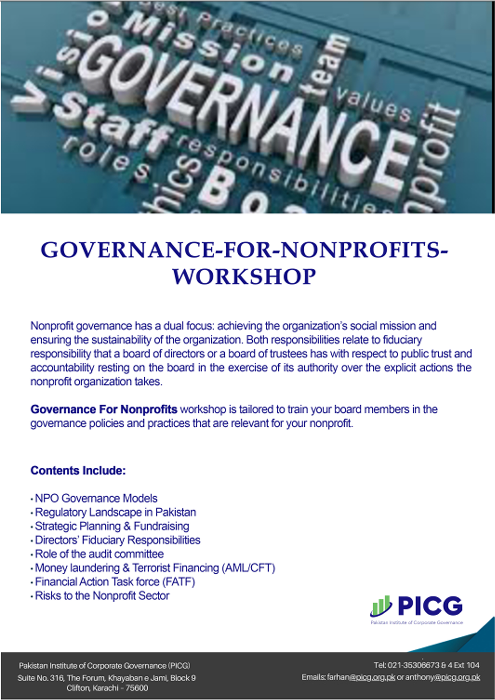 Governance for NPOs